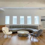 モダンステンレスGFRPセンターテーブル|洗練されたデザインで魅力的なリビング空間を演出 fyeyj-5213