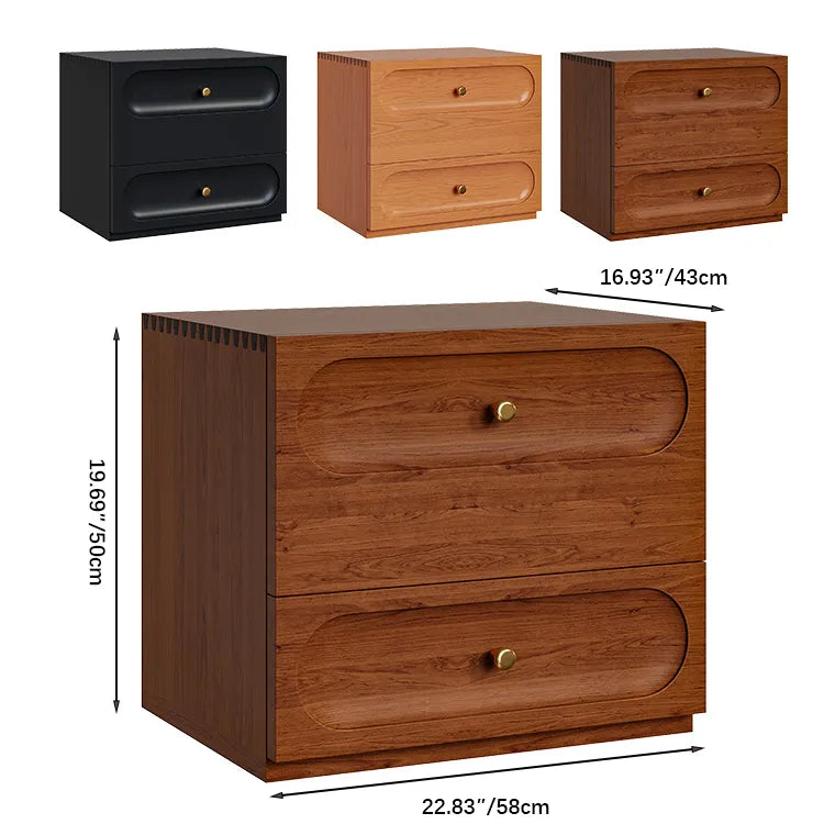 重厚感あふれる無垢材キャビネット|おしゃれインテリアを演出 fyf-2224