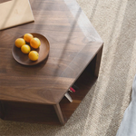 北欧風ヘキサゴンセンターテーブル|パインアッシュ材使用 fyf-2226