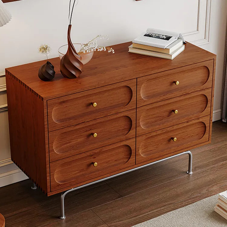 スタイリッシュな無垢材キャビネット|モダンデザイン収納家具 fyf-2236