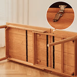 【高品質】オーク チェリー材 テーブル|エレガントなデザイン fyg-654