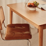 【高品質】オーク チェリー材 テーブル|エレガントなデザイン fyg-654