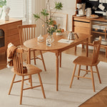 【高級家具】チェリー材テーブル|木目が美しい上品なデザイン fyg-656