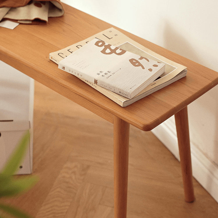 レッドオーク&チェリー材使用 高品質デザインスツール fyg-663