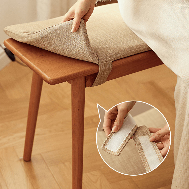 レッドオーク&チェリー材使用 高品質デザインスツール fyg-663