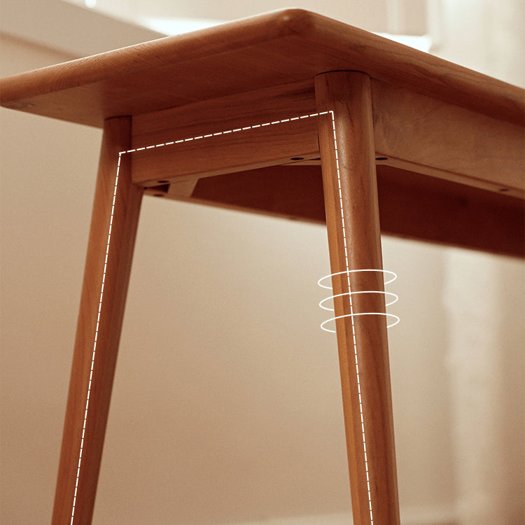 レッドオーク&チェリー材使用 高品質デザインスツール fyg-663