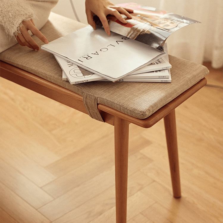 レッドオーク&チェリー材使用 高品質デザインスツール fyg-663