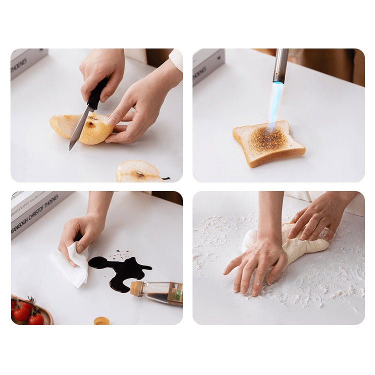 セラミック&チェリー材センターテーブル - 強化ガラス&ステンレスの高級デザイン fyg-668