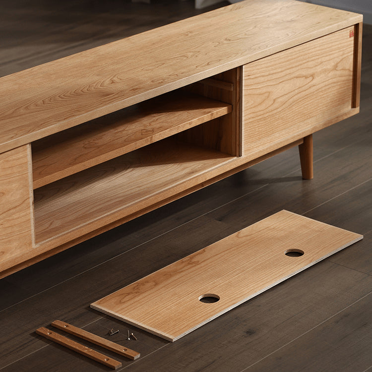 【高品質】多機能テレビ台|チェリー材?ケヤキ?多層板?ガラス?銅?レッドオーク?キリ製 fyg-672