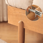 「高級素材使用!チェリー材とパイン、ステンレスフレームのグースダウン入りソファー」 fyg-673