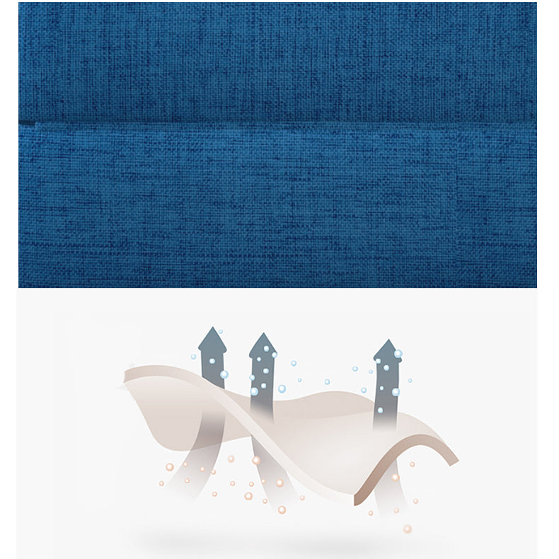 シリコンフィルとエアレザーで快適な座り心地!モダン綿麻デザインの高品質ソファー fyj-1244