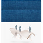 シリコンフィルとエアレザーで快適な座り心地!モダン綿麻デザインの高品質ソファー fyj-1244