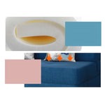 シリコンフィルとエアレザーで快適な座り心地!モダン綿麻デザインの高品質ソファー fyj-1244