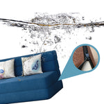 シリコンフィルとエアレザーで快適な座り心地!モダン綿麻デザインの高品質ソファー fyj-1244