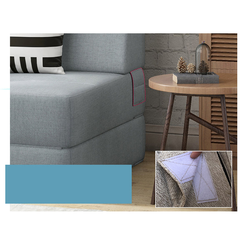 シリコンフィルとエアレザーで快適な座り心地!モダン綿麻デザインの高品質ソファー fyj-1244