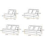 シリコンフィルとエアレザーで快適な座り心地!モダン綿麻デザインの高品質ソファー fyj-1244