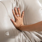 【快適リビング】高品質パイン材×フェイクレザー ソファー|極上の座り心地とスタイリッシュなデザイン fykl-409