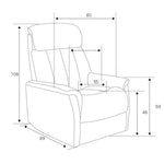 「高品質ソファー|パイン MDF集成材 PPコットン 合皮 フェイクレザーで贅沢快適」 fykl-410
