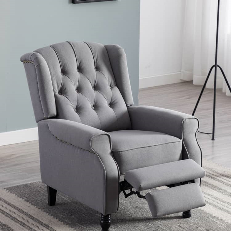 パイン材×MDF使用!コットン&リネンの快適ソファー fykl-414