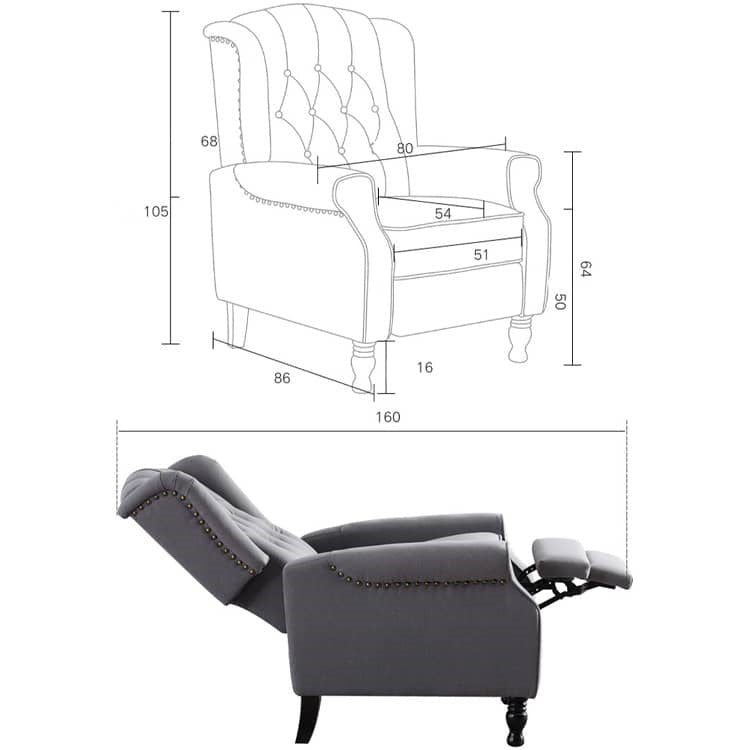 パイン材×MDF使用!コットン&リネンの快適ソファー fykl-414