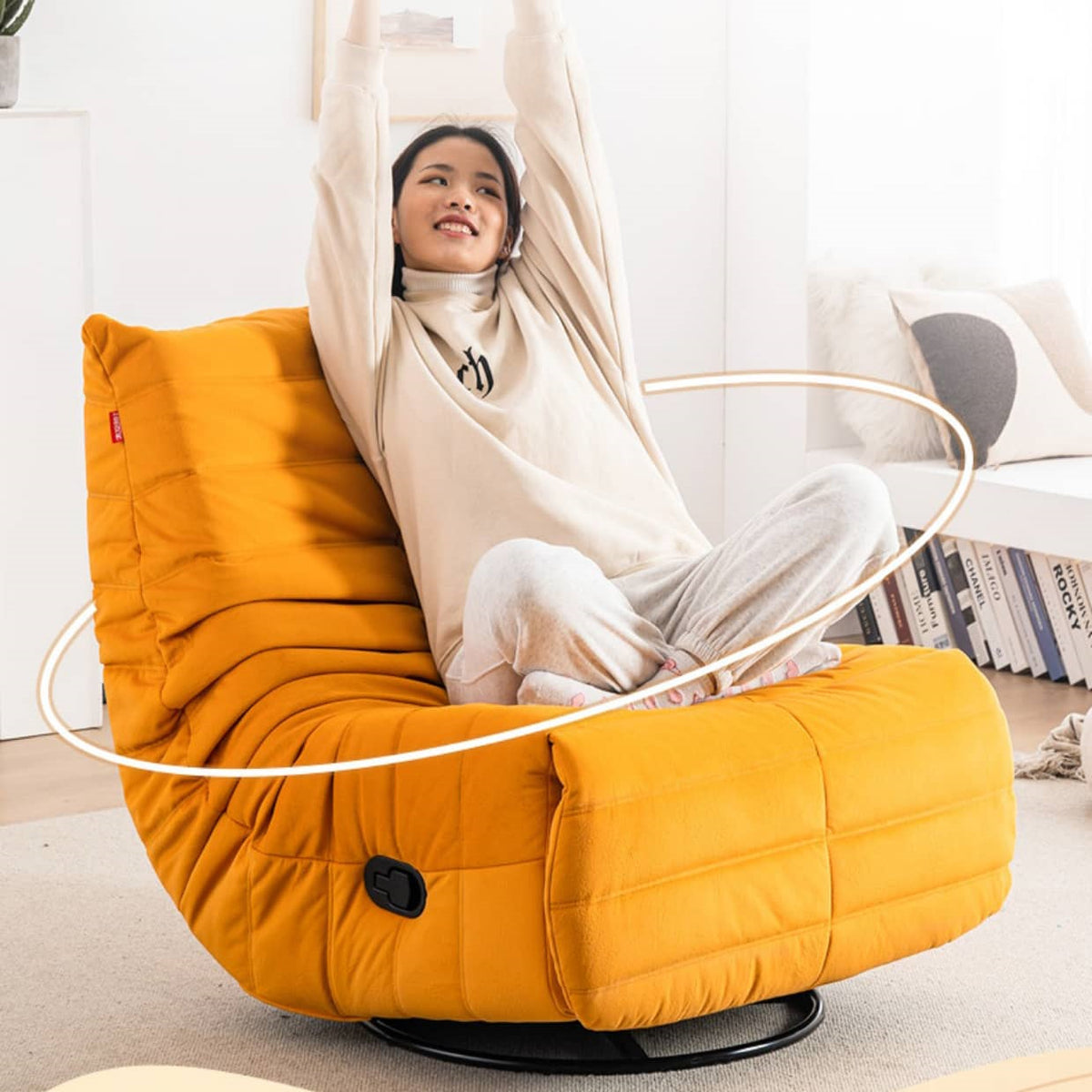 「快適な座り心地!パインMDF集成材とPPコットン使用のエアレザーソファー」 fykl-423