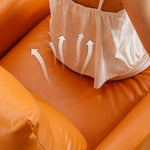 【おしゃれで快適】パイン MDF集成材 使用!高級感溢れるフェイクレザーソファー fykl-425