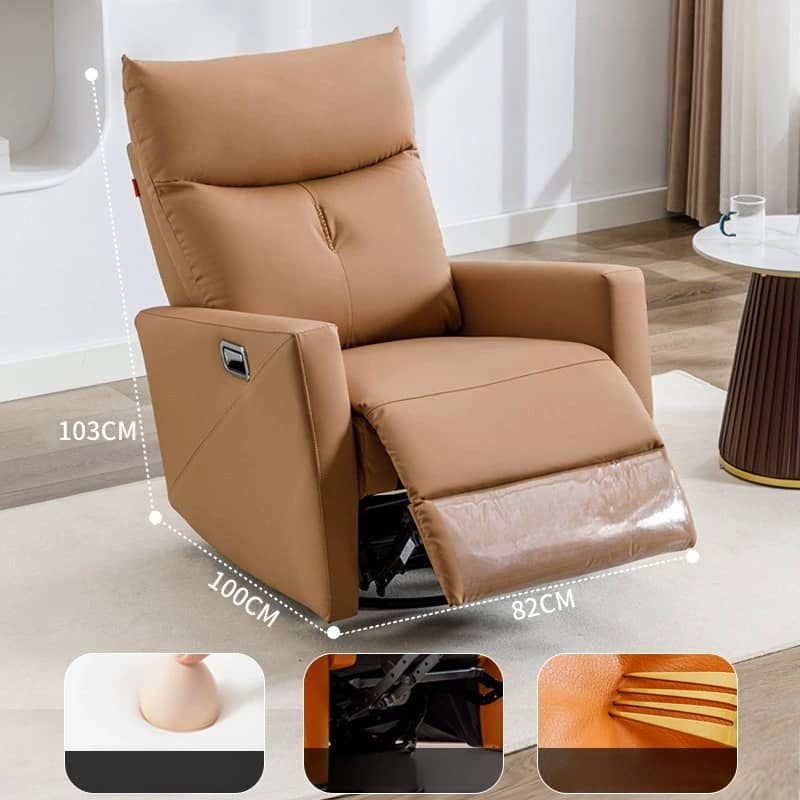 【おしゃれで快適】パイン MDF集成材 使用!高級感溢れるフェイクレザーソファー fykl-425