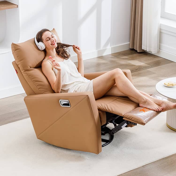 【おしゃれで快適】パイン MDF集成材 使用!高級感溢れるフェイクレザーソファー fykl-425