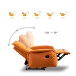 【快適な座り心地】パイン木材+MDF集成材ソファー - PPコットン&エアレザー使用 fykl-429