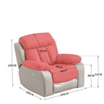 【高級】パイン集成材使用!快適なPPコットン?PUレザーソファー fykl-431