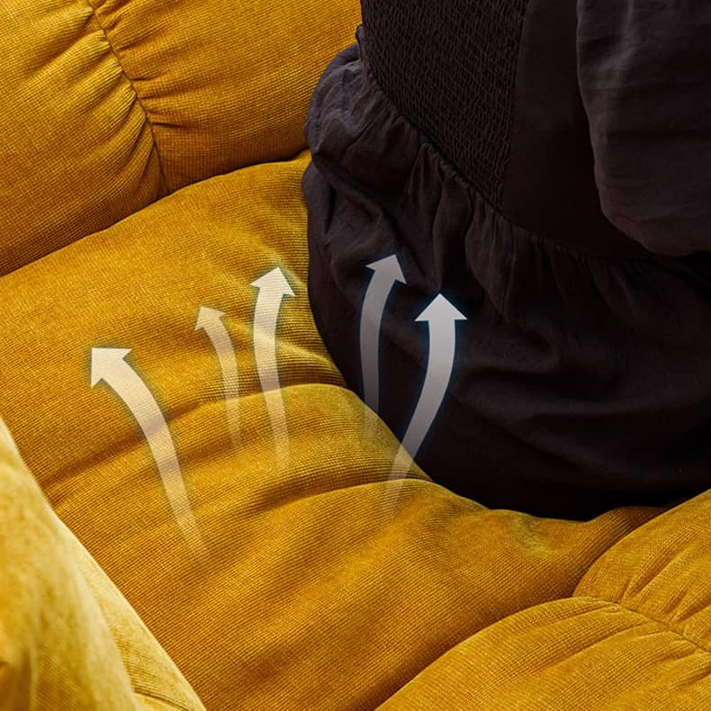 「快適デザイン ソファー パイン材使用 高品質MDF集成材 PPコットン&ネル 最高の居心地を提供!」 fykl-435