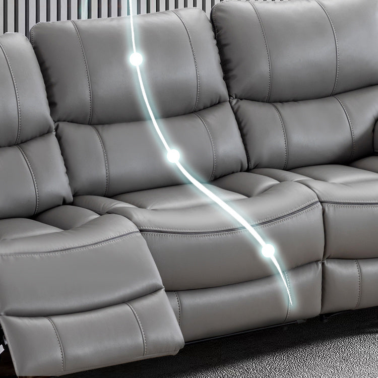 高級感あふれるエアレザーソファー - パイン材&PPコットン使用 fykl-436