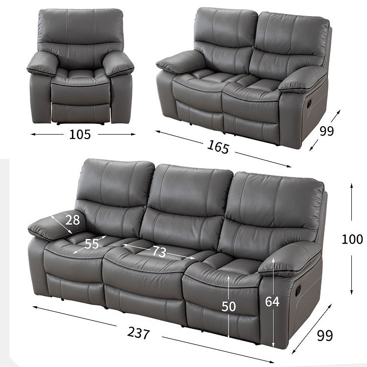 高級感あふれるエアレザーソファー - パイン材&PPコットン使用 fykl-436