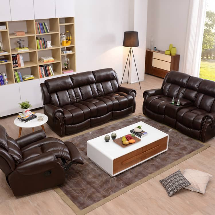 【高級パイン材&ナノレザー使用】快適なファミリーソファー - おしゃれで耐久性抜群 fykl-445