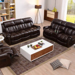 【高級パイン材&ナノレザー使用】快適なファミリーソファー - おしゃれで耐久性抜群 fykl-445