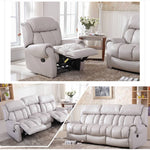 【高級パイン材&ナノレザー使用】快適なファミリーソファー - おしゃれで耐久性抜群 fykl-445