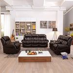 【高級パイン材&ナノレザー使用】快適なファミリーソファー - おしゃれで耐久性抜群 fykl-445