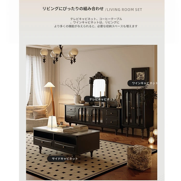 高級感溢れる銅製・アクリルのテレビ台 | エレガントなデザインで快適なリビング空間を演出 fymj-4842