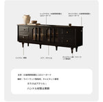 高級感溢れる銅製・アクリルのテレビ台 | エレガントなデザインで快適なリビング空間を演出 fymj-4842