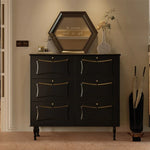 高級感あふれる銅製キャビネット - シックなデザインの収納家具,モダンインテリアに最適! fymj-4844