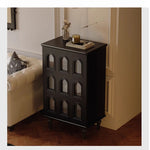 アクリル製シックなキャビネット|エレガントな収納でお部屋をスタイリッシュに演出 fymj-4847