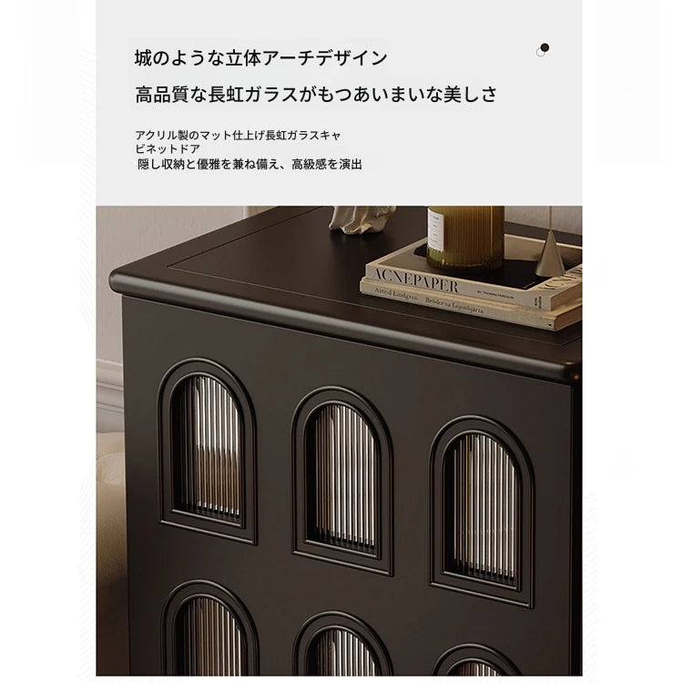 アクリル製シックなキャビネット|エレガントな収納でお部屋をスタイリッシュに演出 fymj-4847