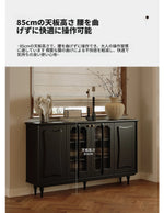 スタイリッシュな無垢材&銅製キャビネット - シンプルで高級感溢れるアクリルデザイン fymj-4848