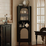 シックなアクリル銅ラタンキャビネット - スタイリッシュな収納でお部屋を演出します! fymj-4851