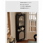 シックなアクリル銅ラタンキャビネット - スタイリッシュな収納でお部屋を演出します! fymj-4851