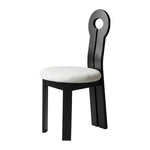 チェア ライトブラウン ホワイト 無垢材 シープボア fymxc-3581