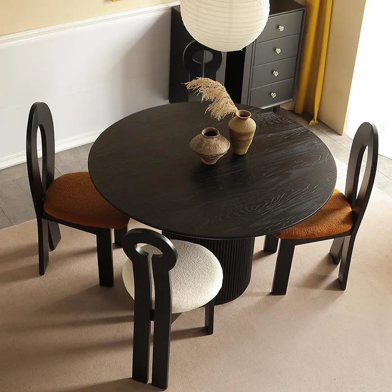 チェア ライトブラウン ホワイト 無垢材 シープボア fymxc-3581