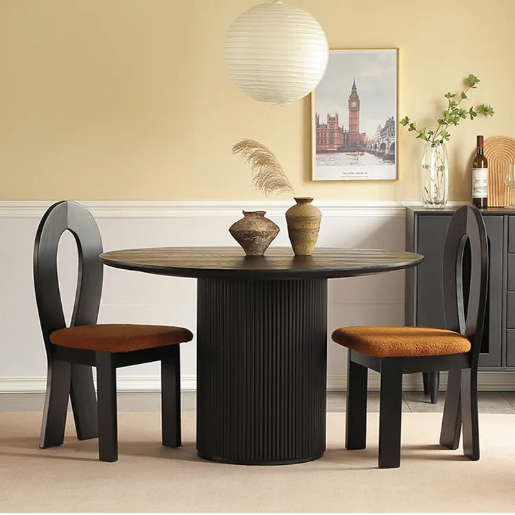 チェア ライトブラウン ホワイト 無垢材 シープボア fymxc-3581