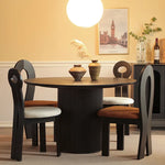 チェア ライトブラウン ホワイト 無垢材 シープボア fymxc-3581