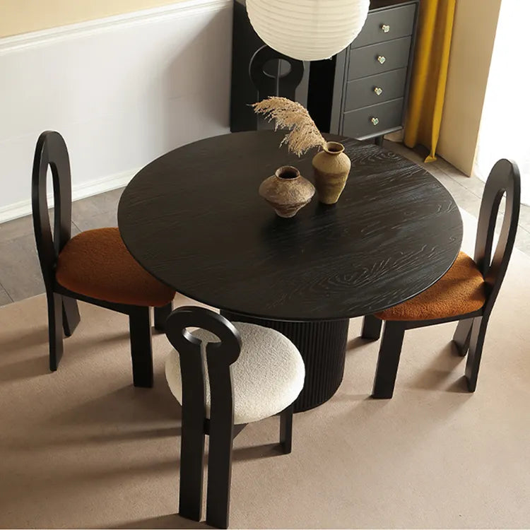 チェア ライトブラウン ホワイト 無垢材 シープボア fymxc-3581